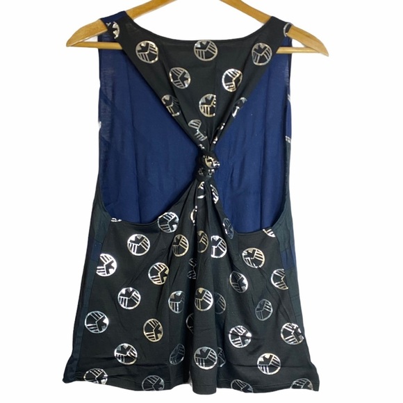 Marvel Black Widow Knot Back Tank Top Cosplay Extra Large XL Fandom Comic - Picture 3 of 14